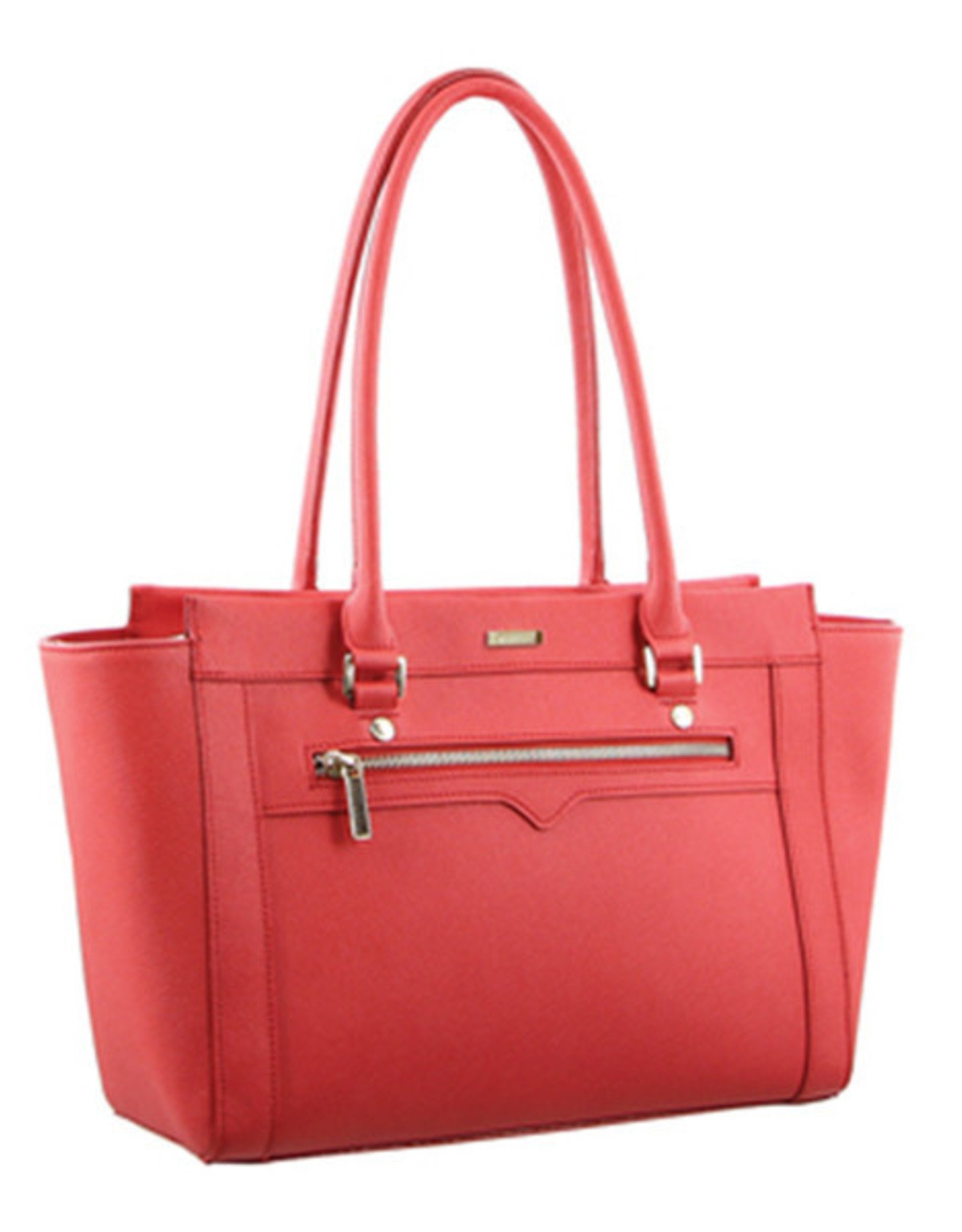Morrissey Structured Leather Tote MO2201 - Fe&#39;s Fashion & Decor