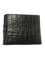 Crocodile & Stingray Products Men's Crocodile Wallet - Black