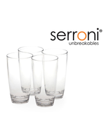 Serroni Unbreakable 4 Piece Tumbler Set