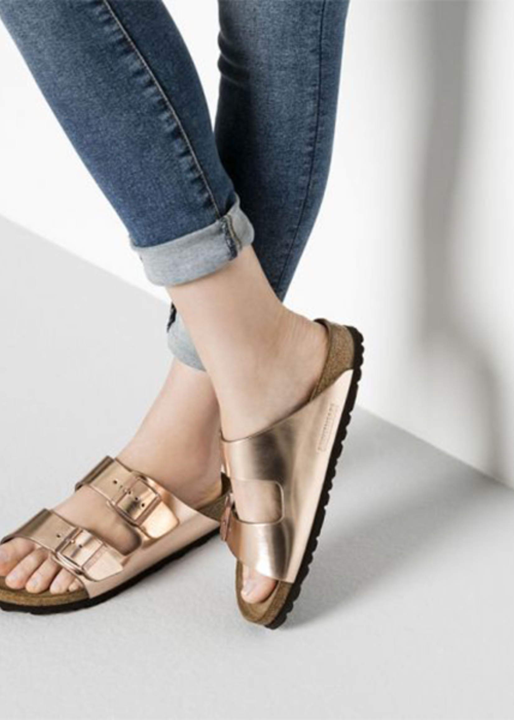 Birkenstock Arizona Metallic Leather - Fe's &