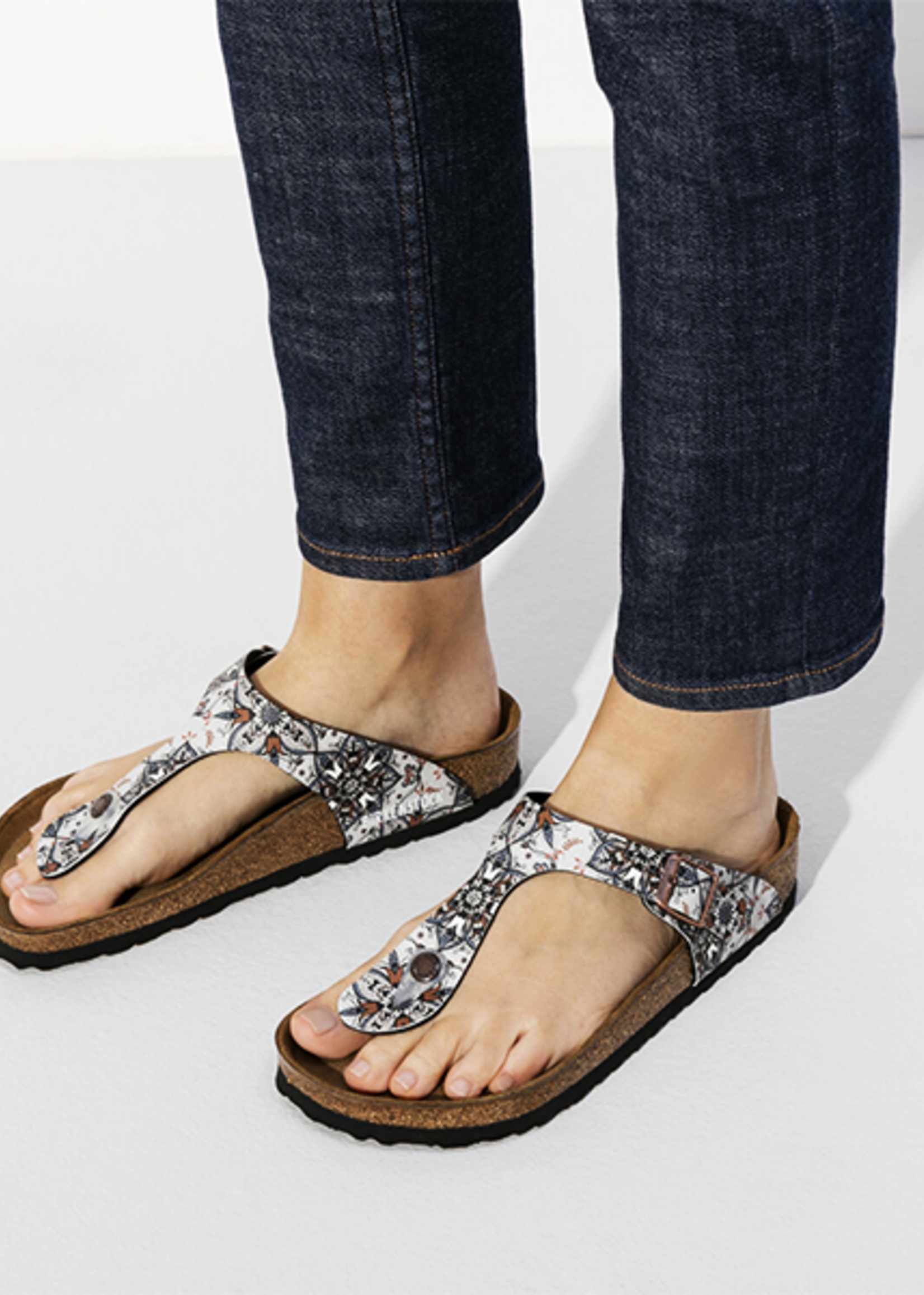 birkenstock boho flowers