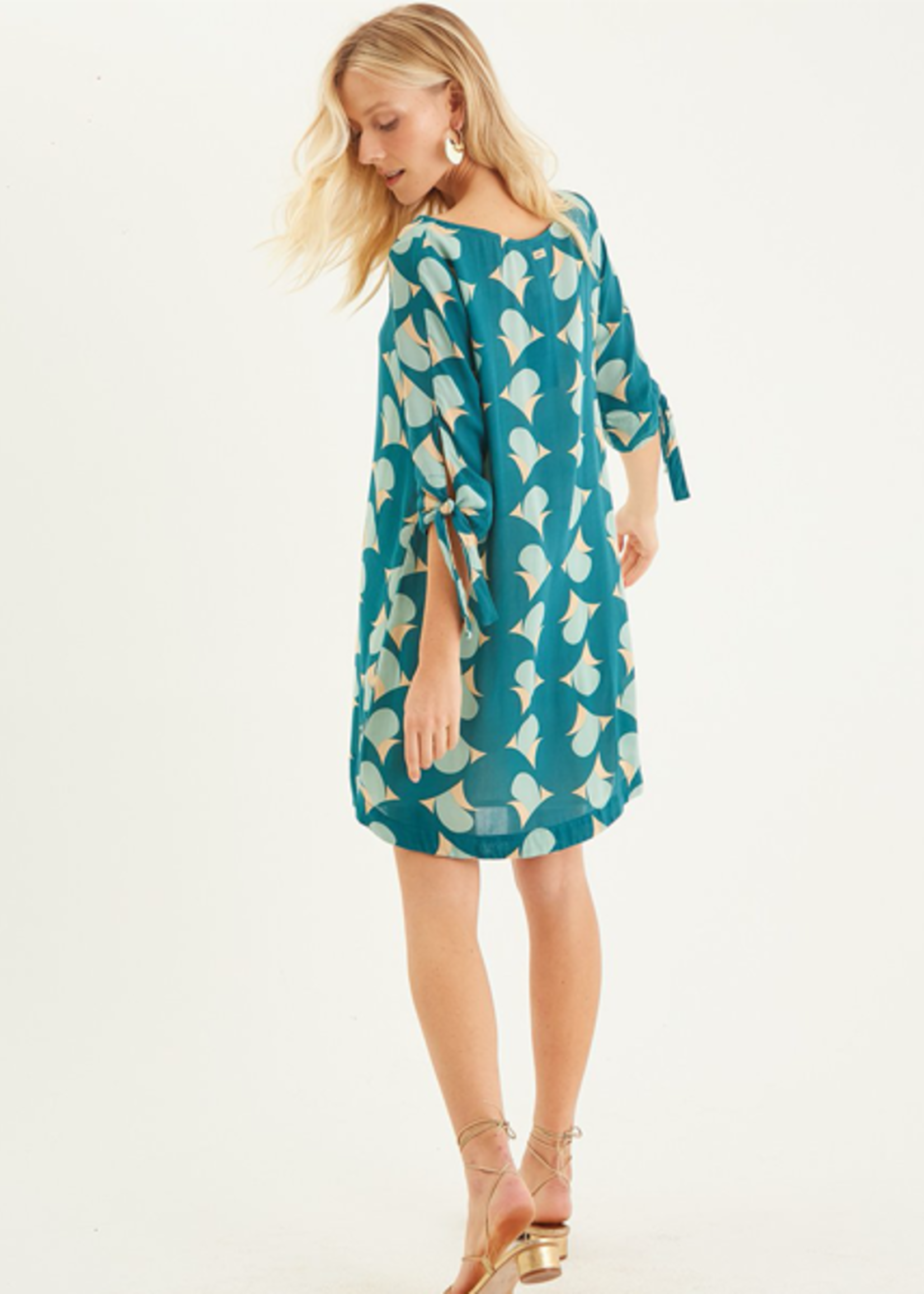 Totem Bogo Dress in Paradise Green