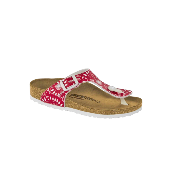red bottom birkenstock