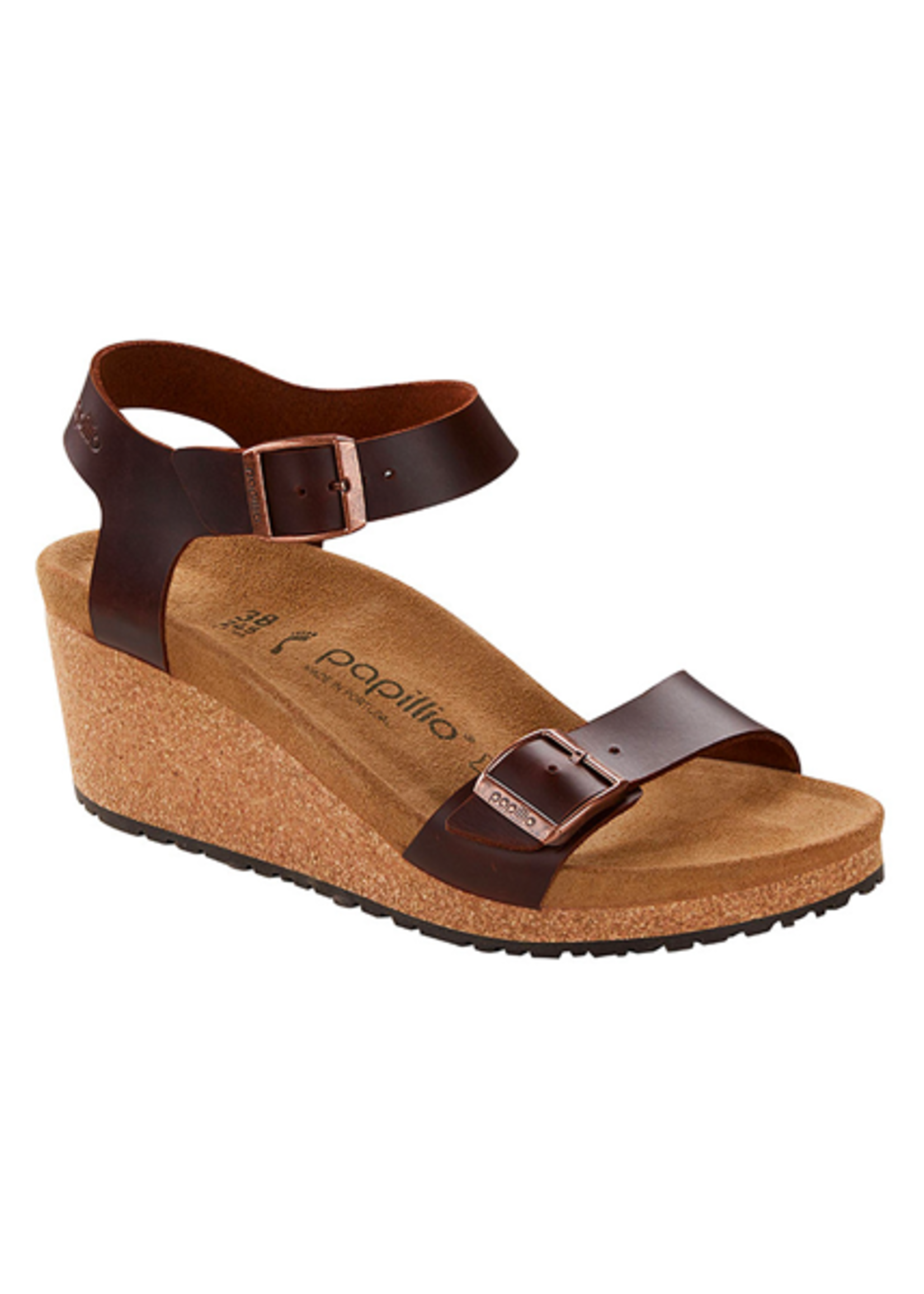 Birkenstock Soley Natural Leather in Cognac - Fe's Fashion \u0026 Decor