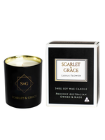 Scarlet & Grace 340g Soy Wax Candle - Lotus Flower
