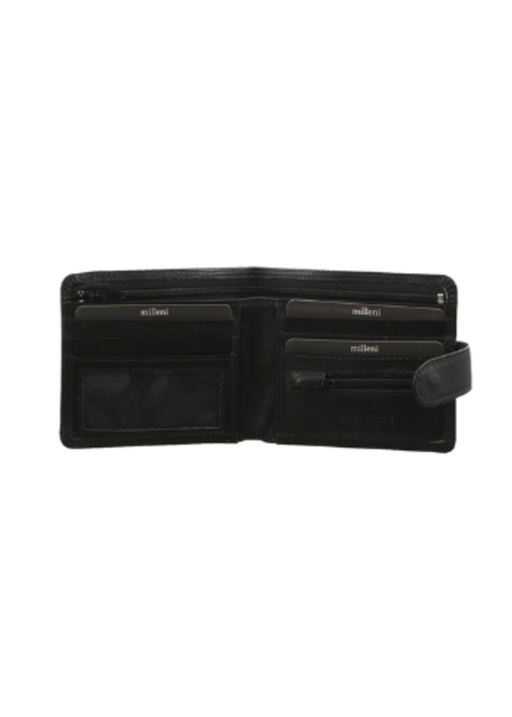 Milleni Men’s Wallet - Black (C5128)