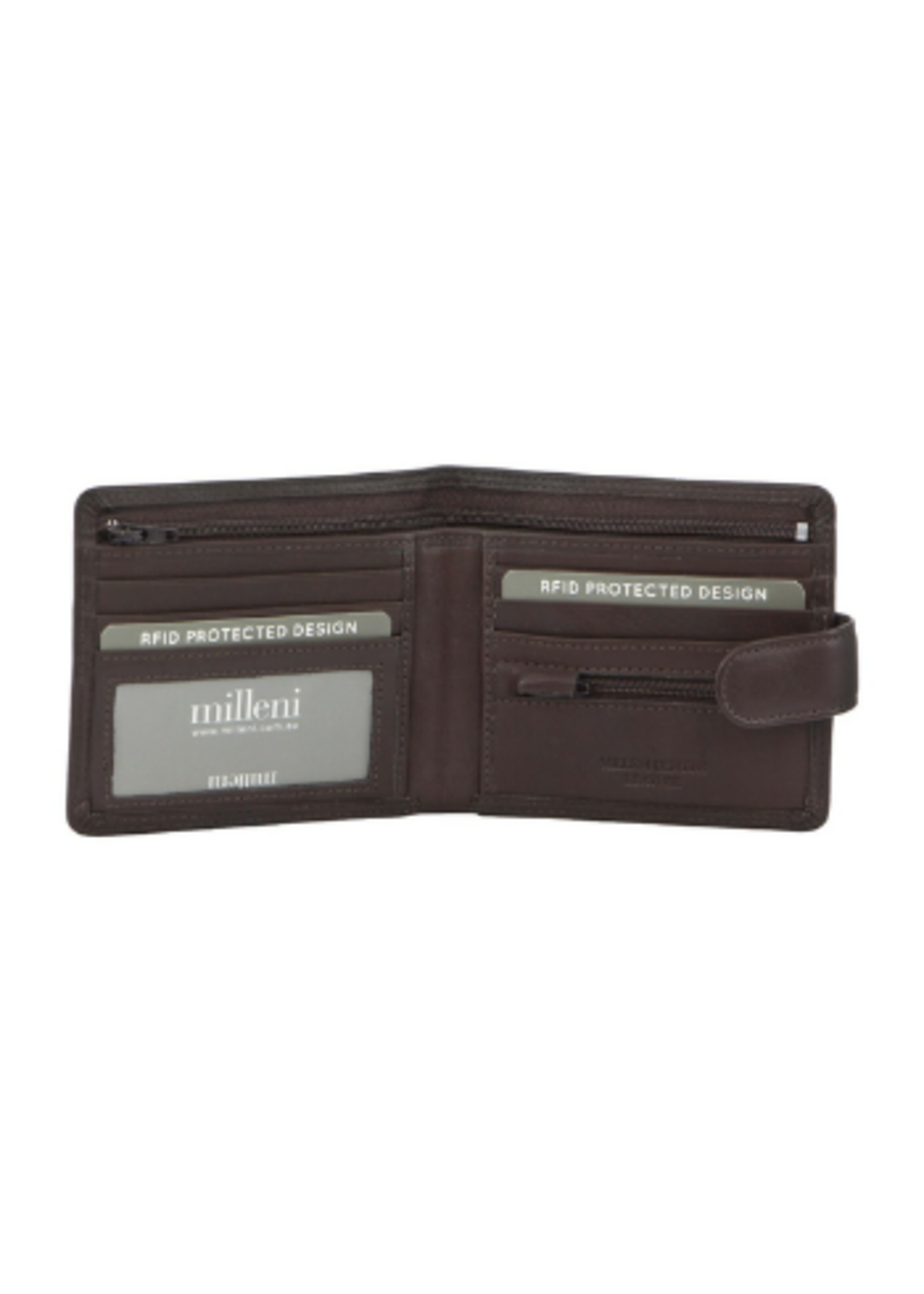 Milleni Men’s Wallet - Brown (C5128)