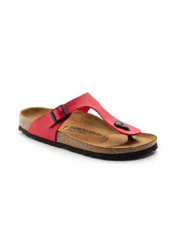 Birkenstock Gizeh Cherry Red Birko-Flor Sandals - Fe's Fashion u0026 Decor