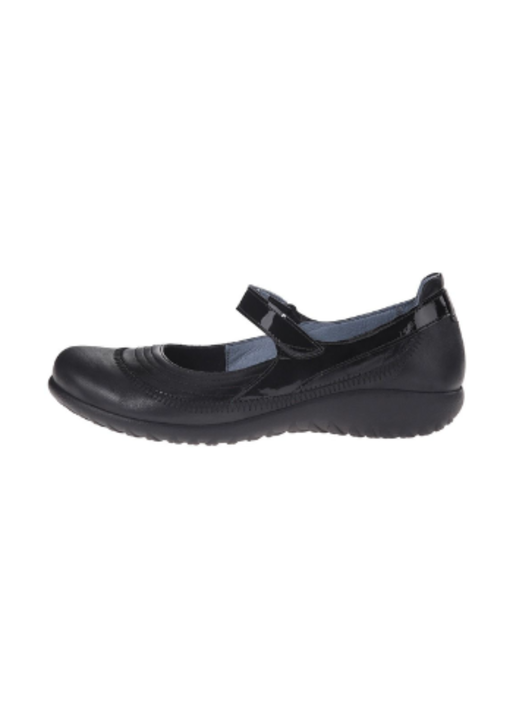 Naot Footwear Kirei in Black Leather Combo