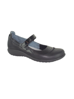 Naot Footwear Kirei in Black Leather Combo