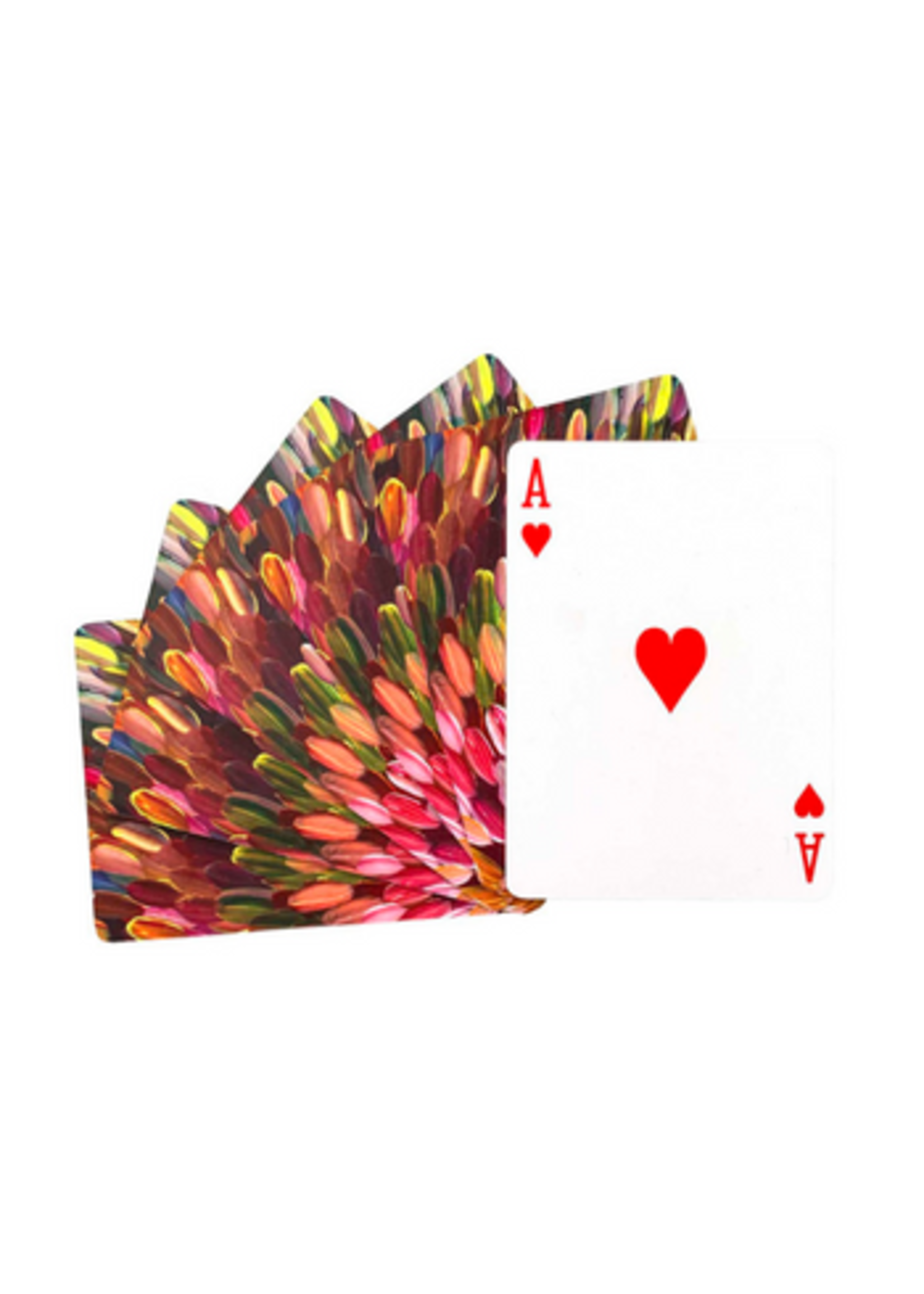 Utopia Playing Cards - Gloria Petyarre - Leaves (SPLA137)