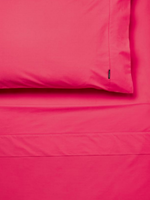Linen House King Bed Single Set Remo Raspberry