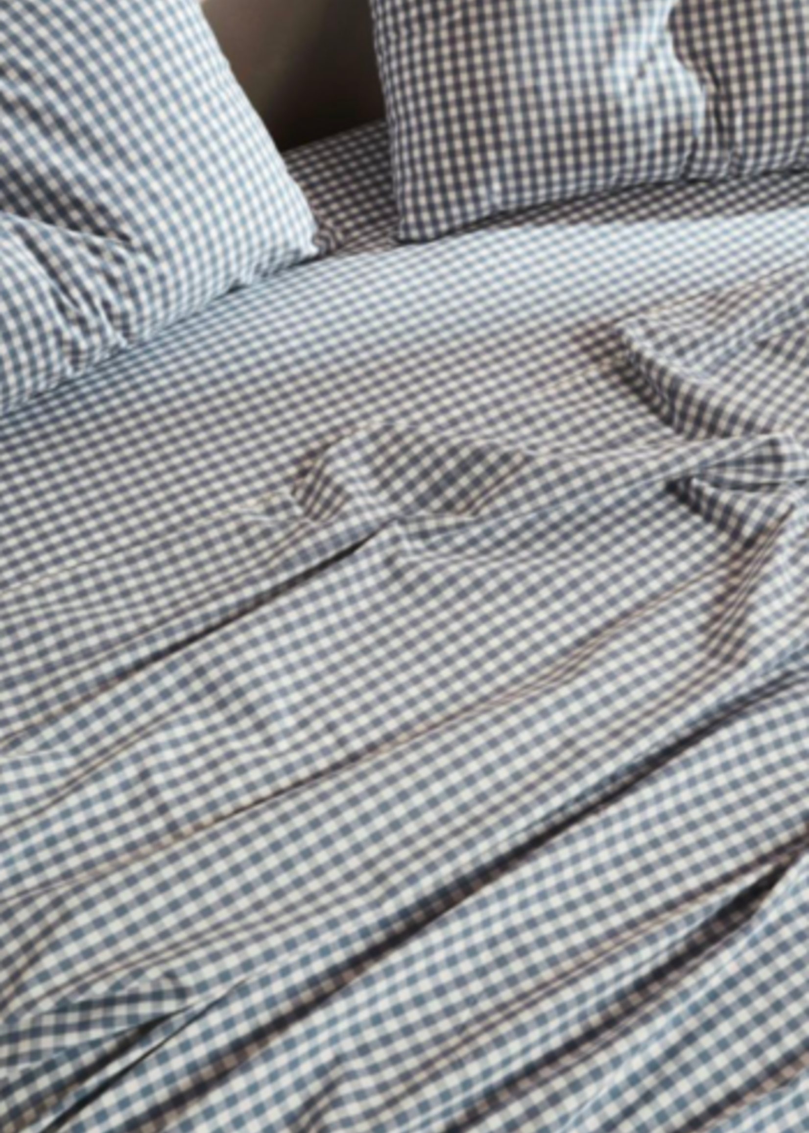 Linen House Queen Bed Sheet Set in Springsteen Blue