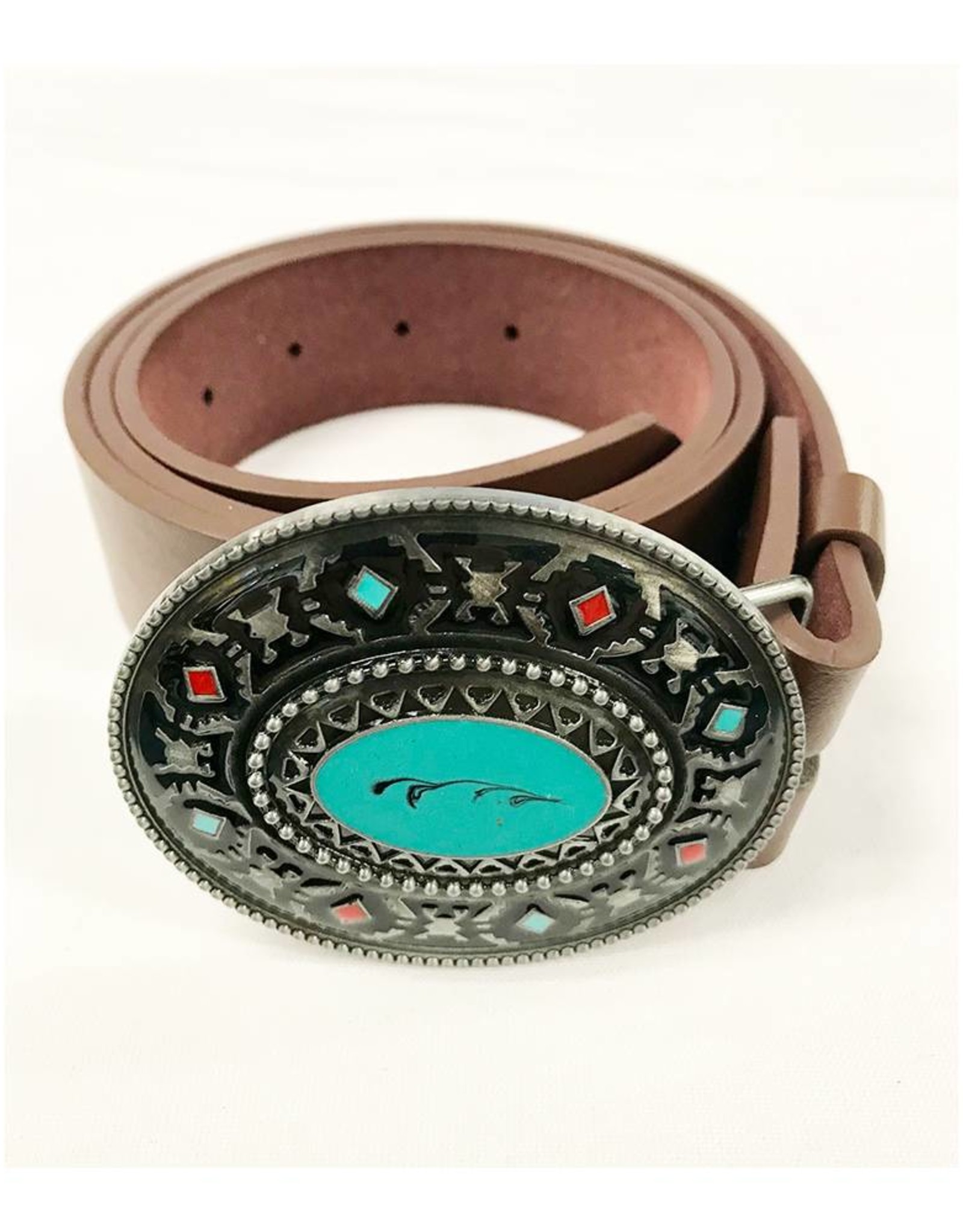 aztec belt buckle