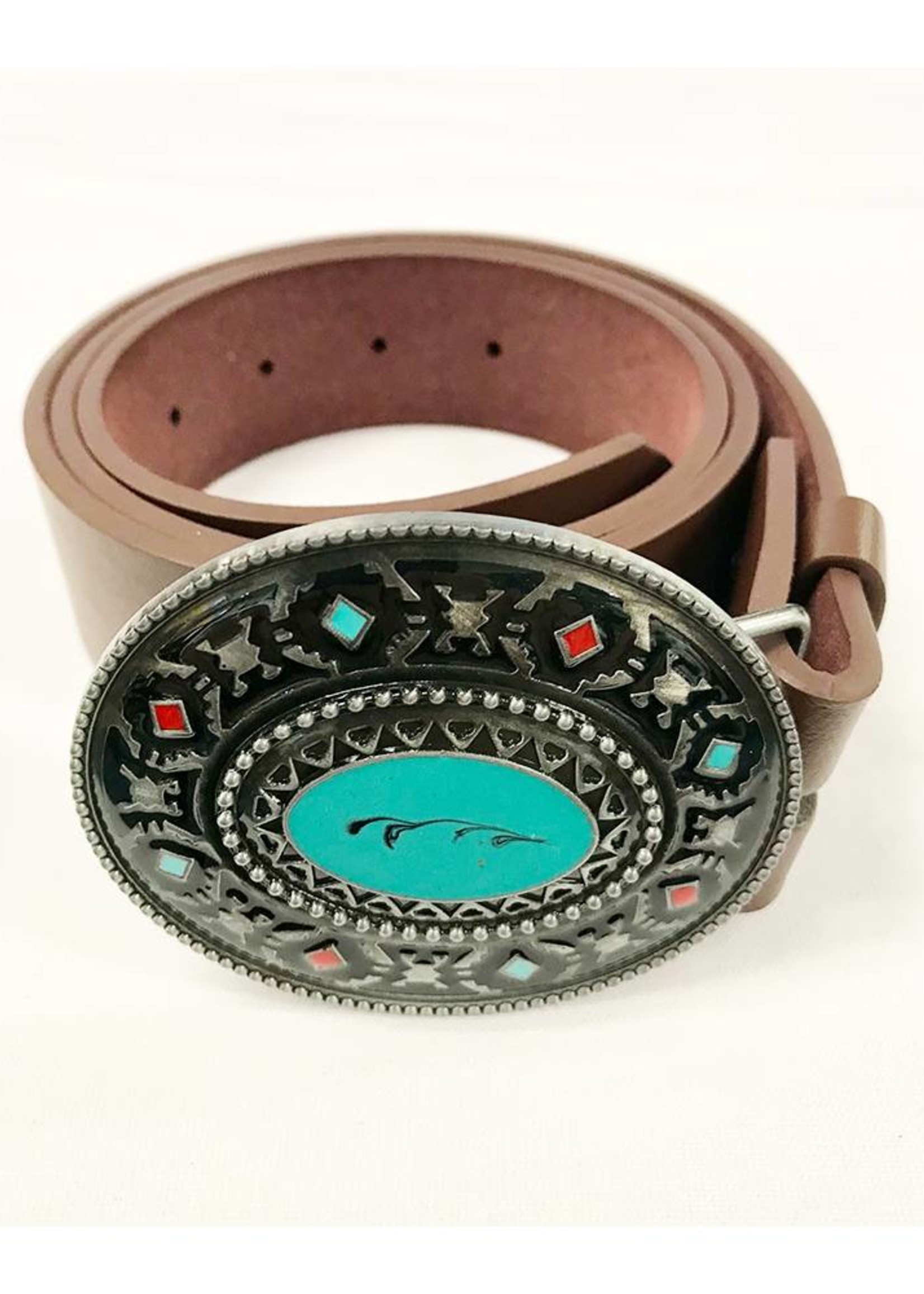 aztec belt buckle