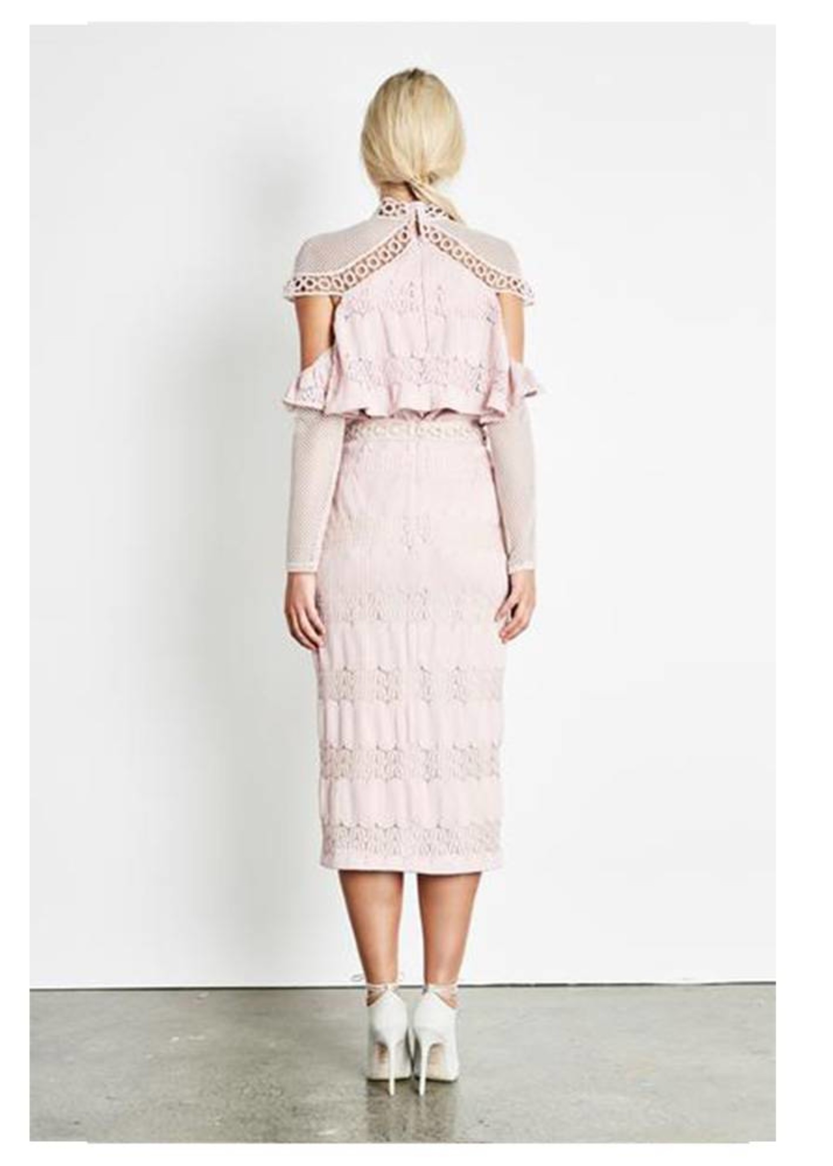 Elliatt Pinnacle Dress - Chalk Pink