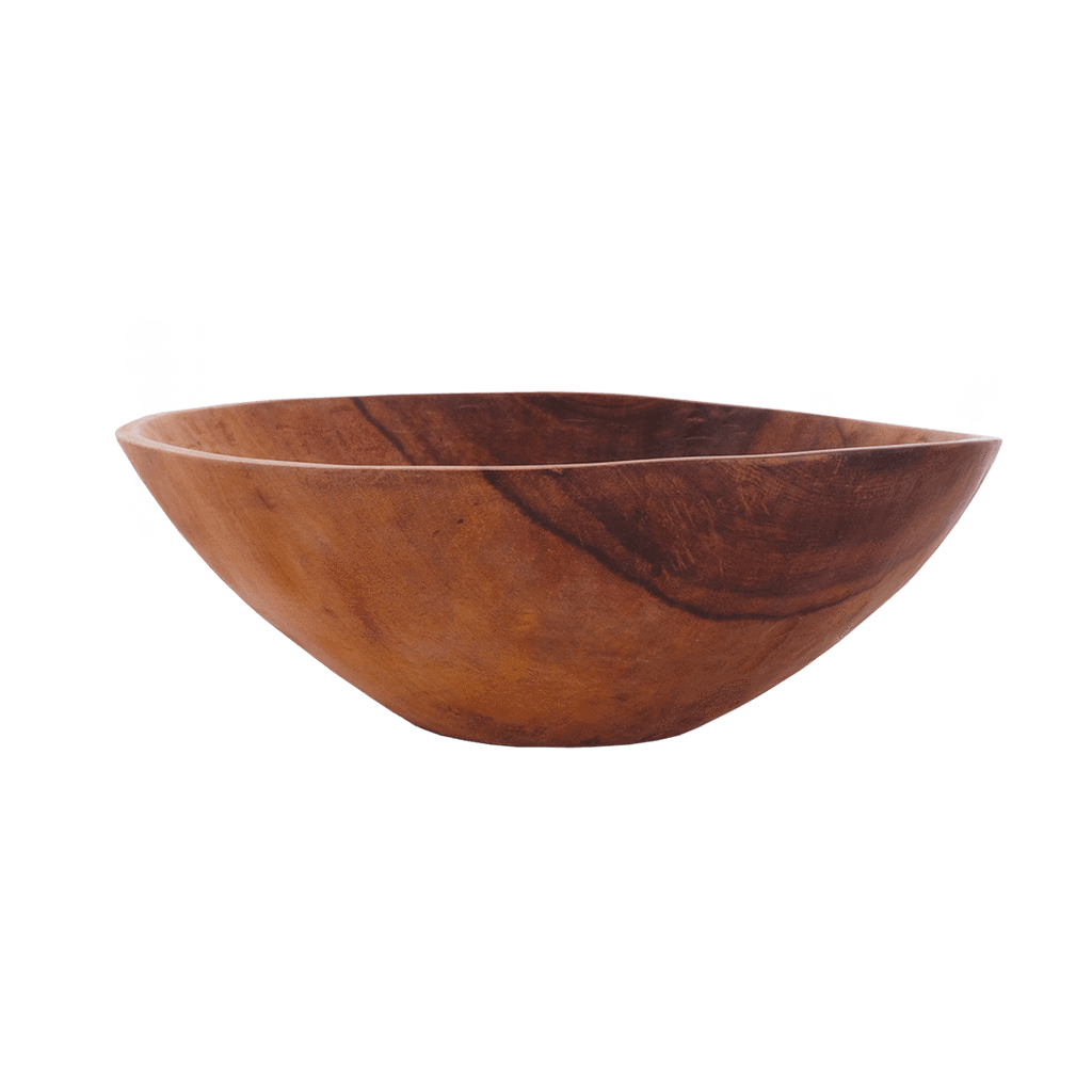 Round Higuerilla Salad Bowl 17"