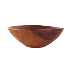 Round Higuerilla Salad Bowl 17"