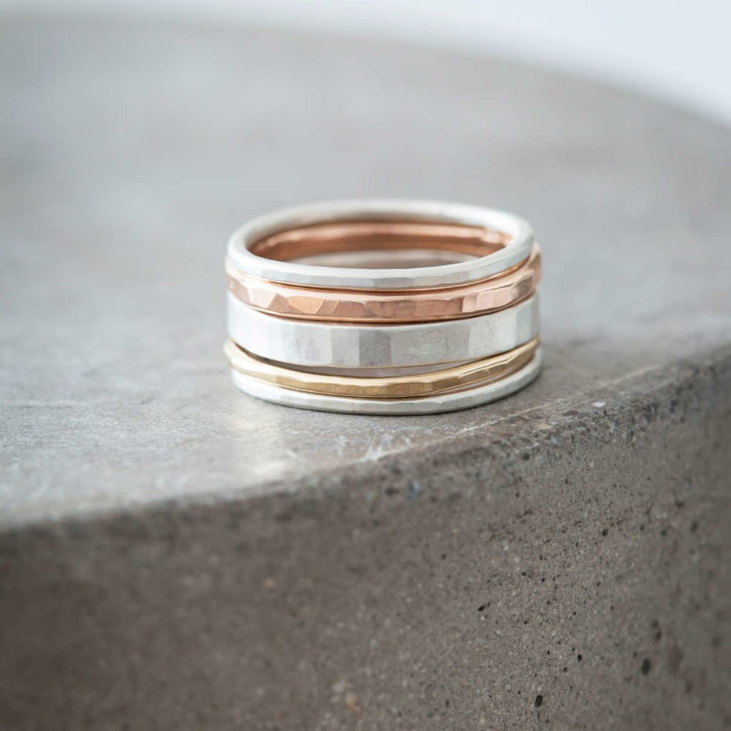 The Best Mixed Metal Ring Stacks