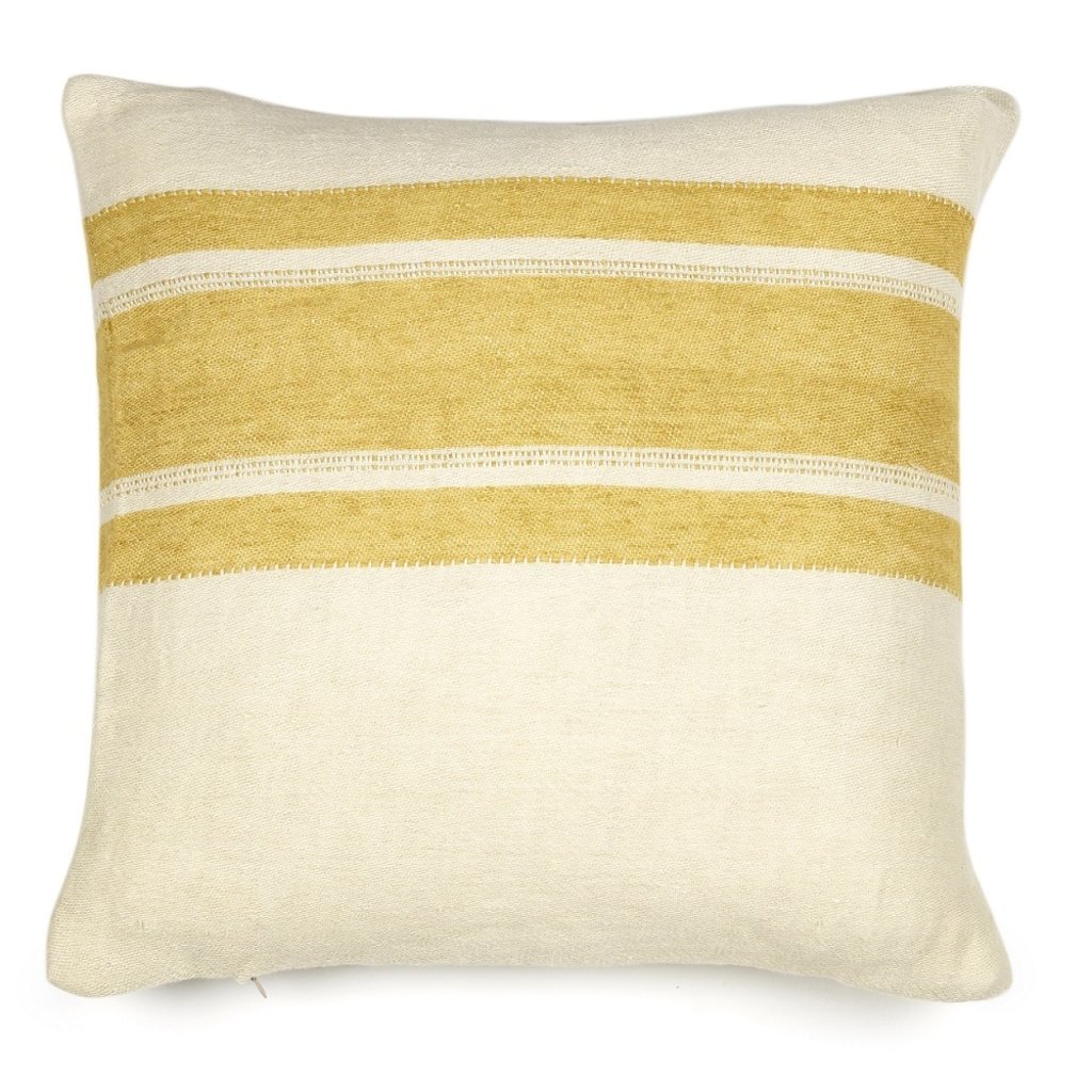 Libeco Libeco Mustard Stripe 20" Pillow