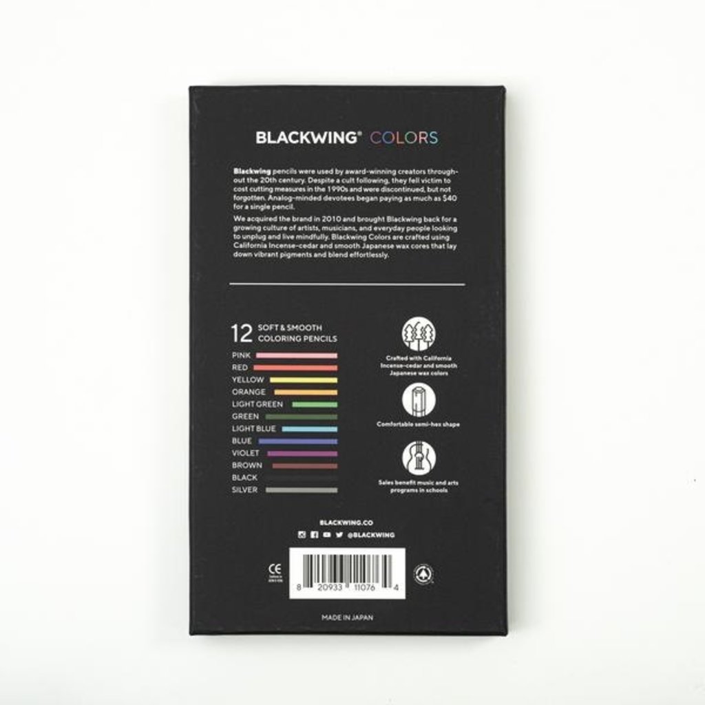 Blackwing Blackwing Colors (set of 12)