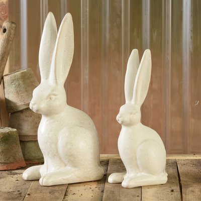 Ceramic Seated Hare