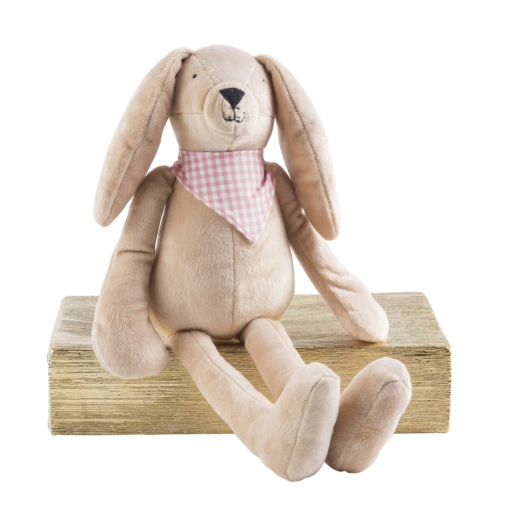 Red Bandana Stuffed Animal Bunny