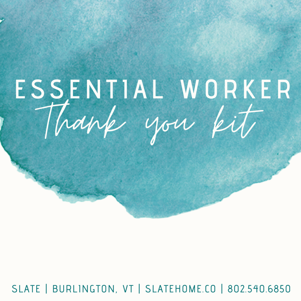 Essential Worker Thank You Kit Slate