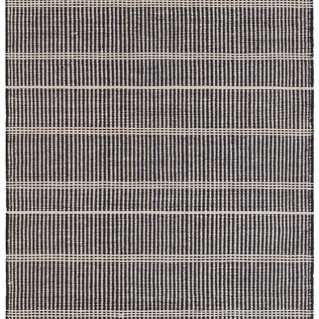 Samson Black Handwoven Indoor/Outdoor Rug