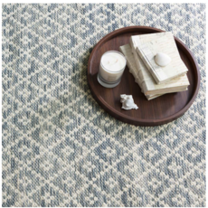 Dash & Albert Dash & Albert Melange Diamond Handwoven Cotton Rug