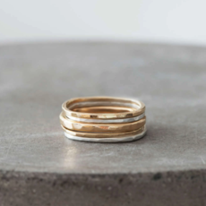 Colleen Mauer Designs Thin Stacking Ring Set