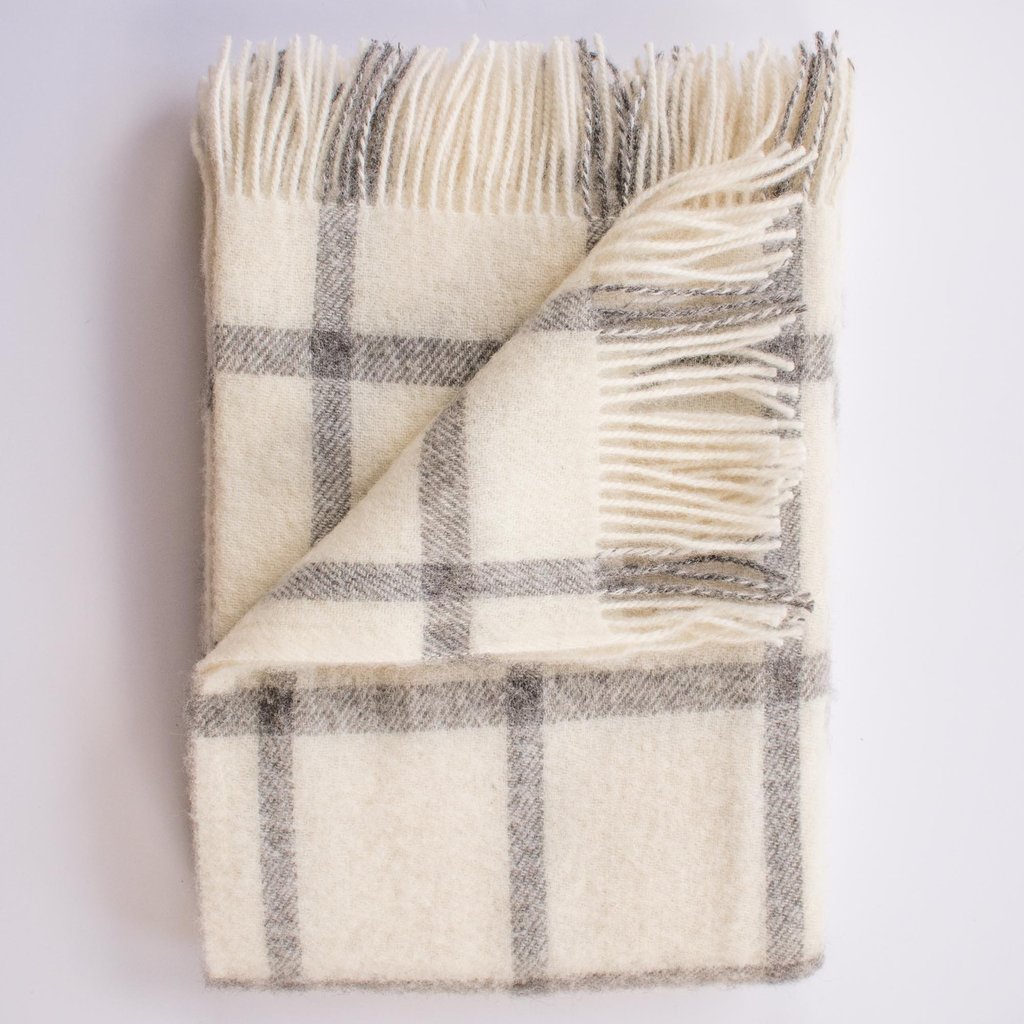Evangeline Evangeline Patterned Merino Throw