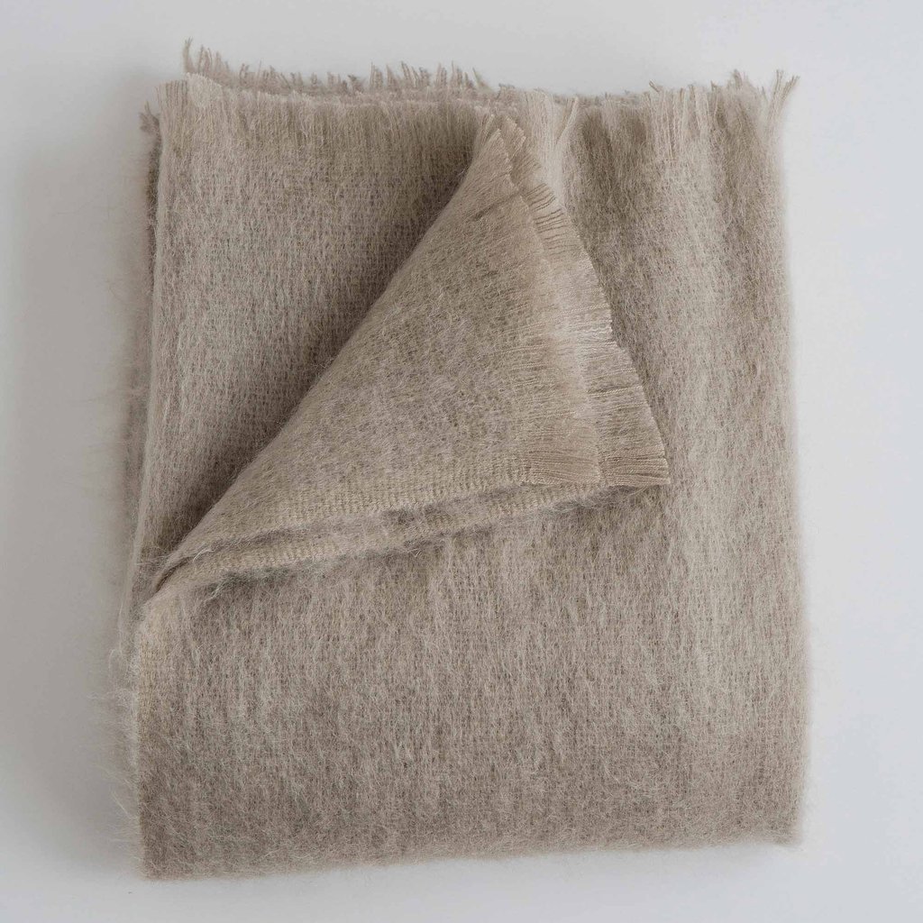 Evangeline Mohair Throw