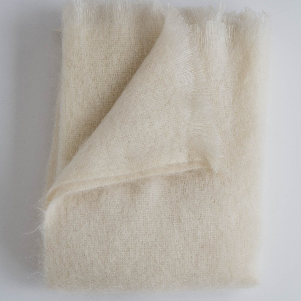 Evangeline Mohair Throw