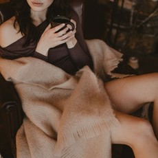 Evangeline Evangeline Mohair Throw