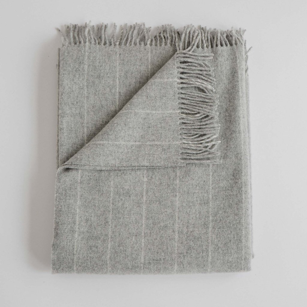 Evangeline Evangeline Patterned Merino Throw