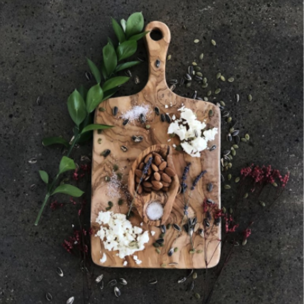 Olive Wood Rectangular Cutting Board