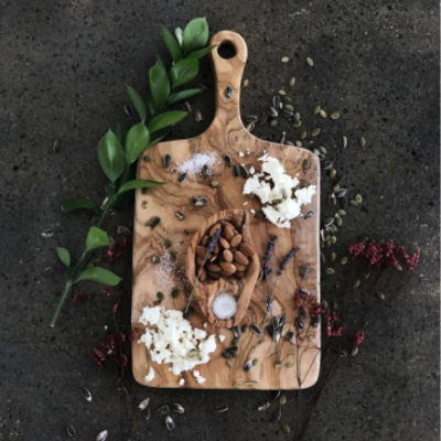 Mini Olive Wood Cutting Board 9 - SLATE