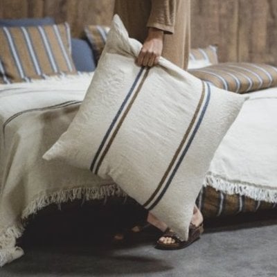 Libeco Auburn Stripe 25" Pillow