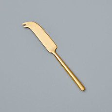 Matte Gold Cheese Knife