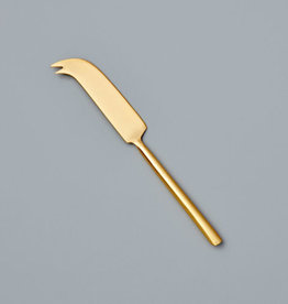 Matte Gold Cheese Knife