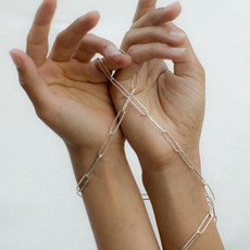 ST Bambu Link Chain Necklace 36"