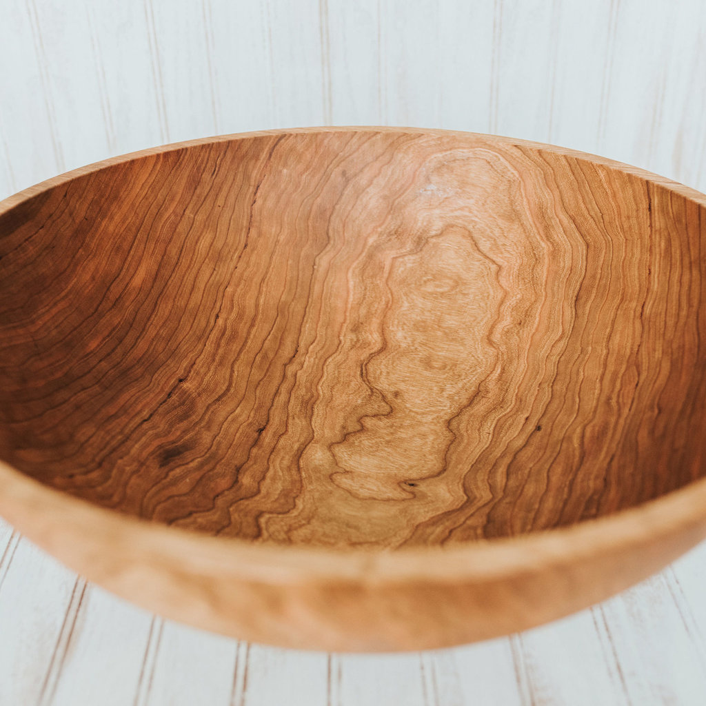Large Cherry Serving and Salad Bowl