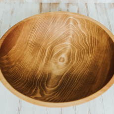 Handmade Beech Salad Bowl