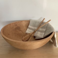 Handmade Beech Salad Bowl