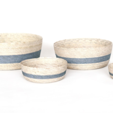 Color Stripe Round Basket