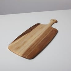 Acacia Rectangular Tapered Board (Rounded Handle)