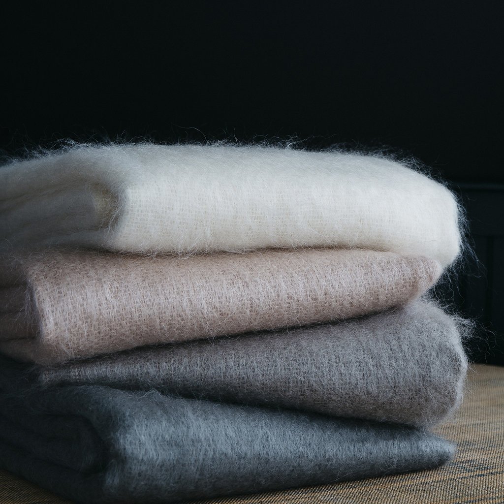 Evangeline Evangeline Mohair Throw