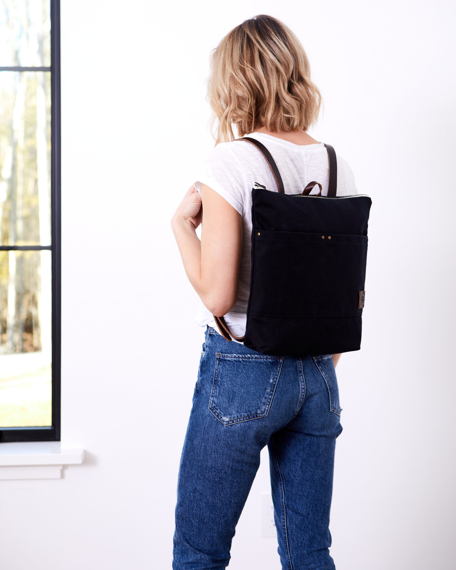 Red House Waxed Canvas Day Pack - SLATE