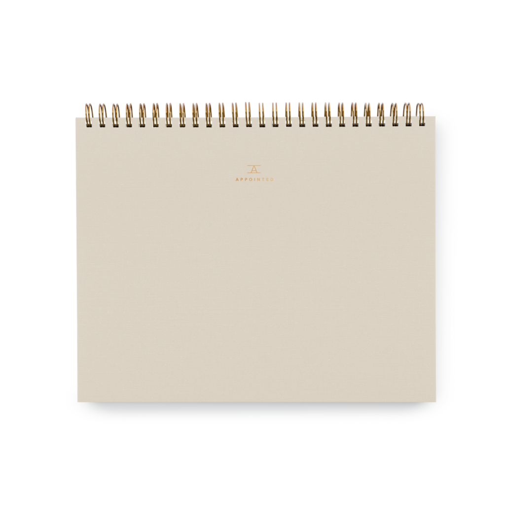 Appointed Appointed Spiral Bound Sketch Pad
